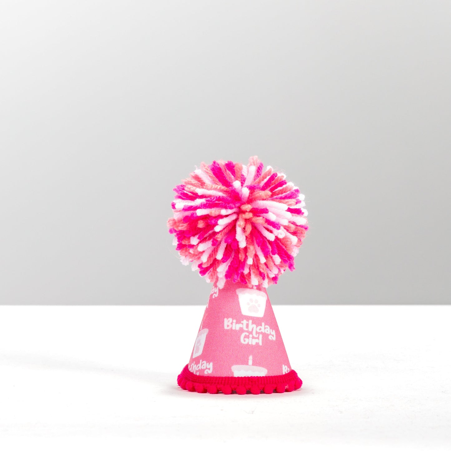 Birthday Girl Pink Ink Party Hat