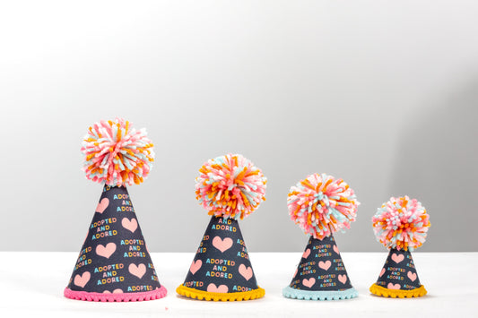 Adopted Navy Party Hat