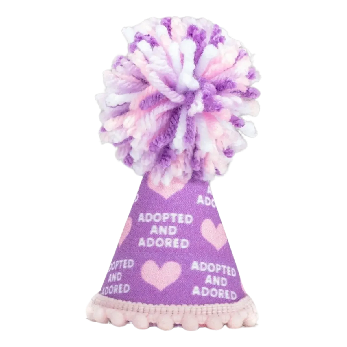 Adopted Purple Party Hat