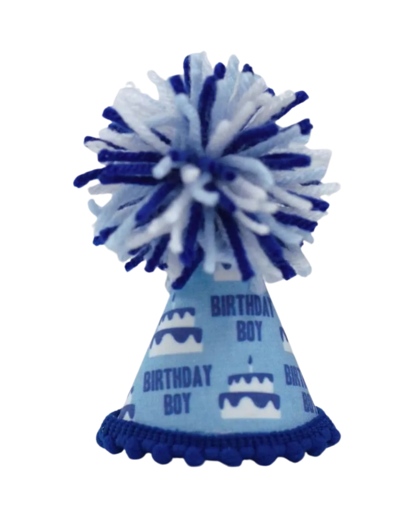 Birthday Boy Blue Ink Party Hat