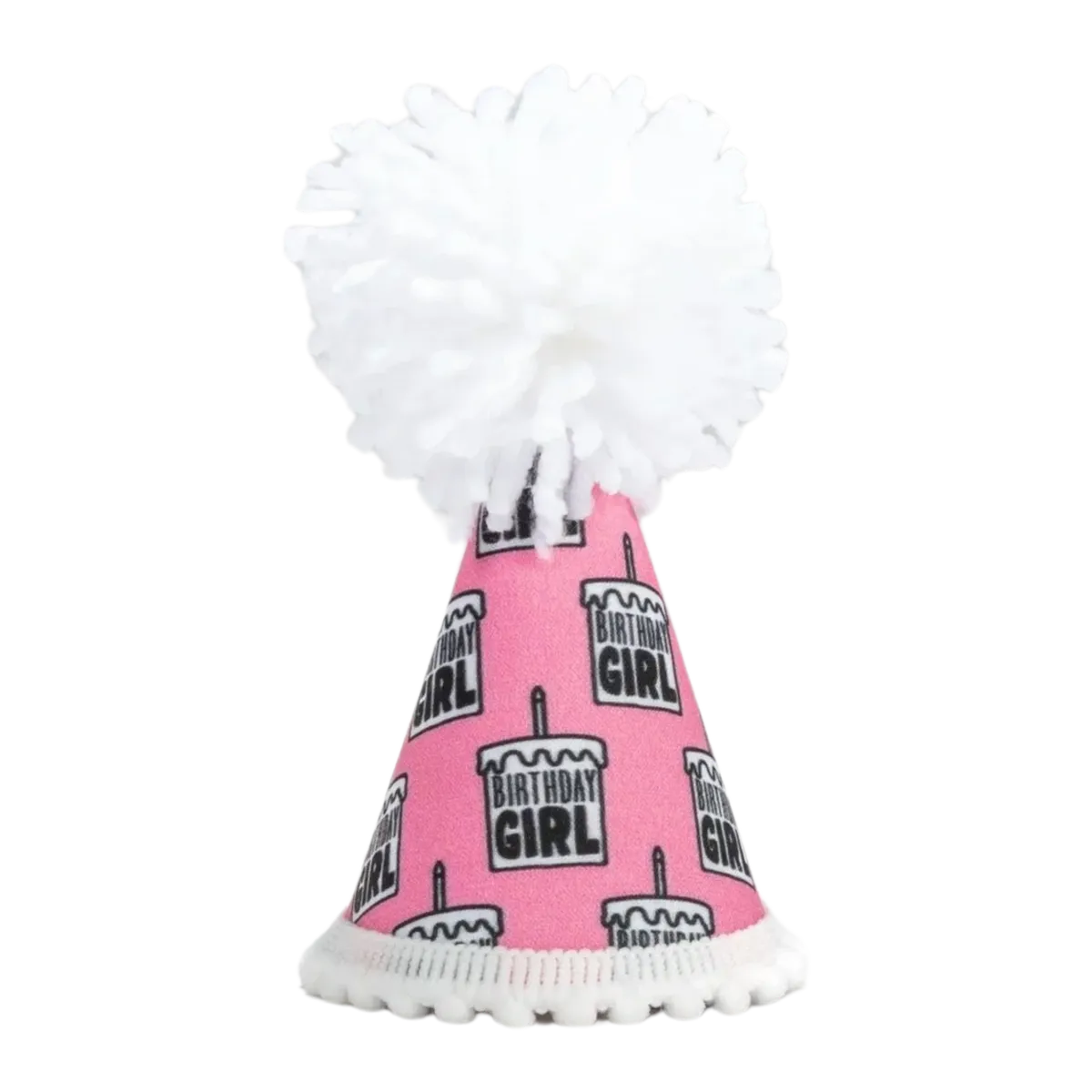 Birthday Girl Black Ink Party Hat