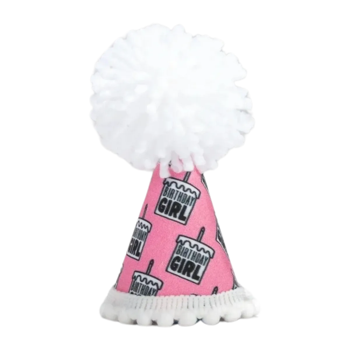 Birthday Girl Black Ink Party Hat