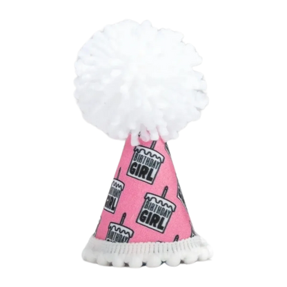 Birthday Girl Black Ink Party Hat