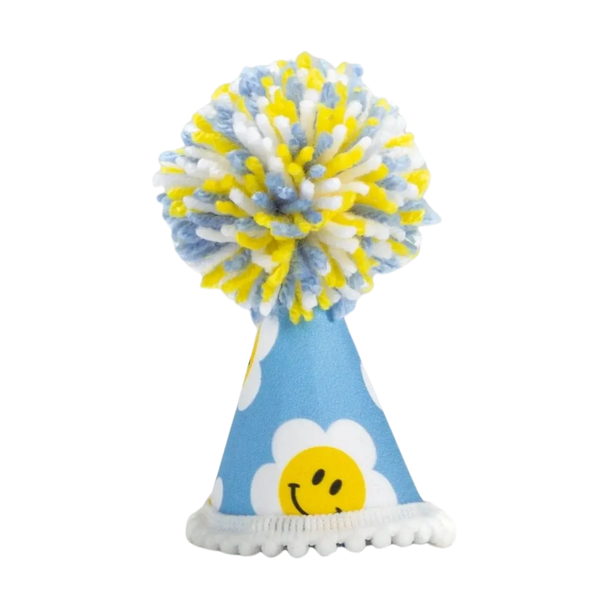 Blue Daisy Party Hat