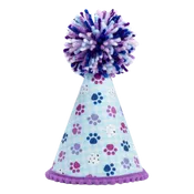 Blue & Purple Paws Hat