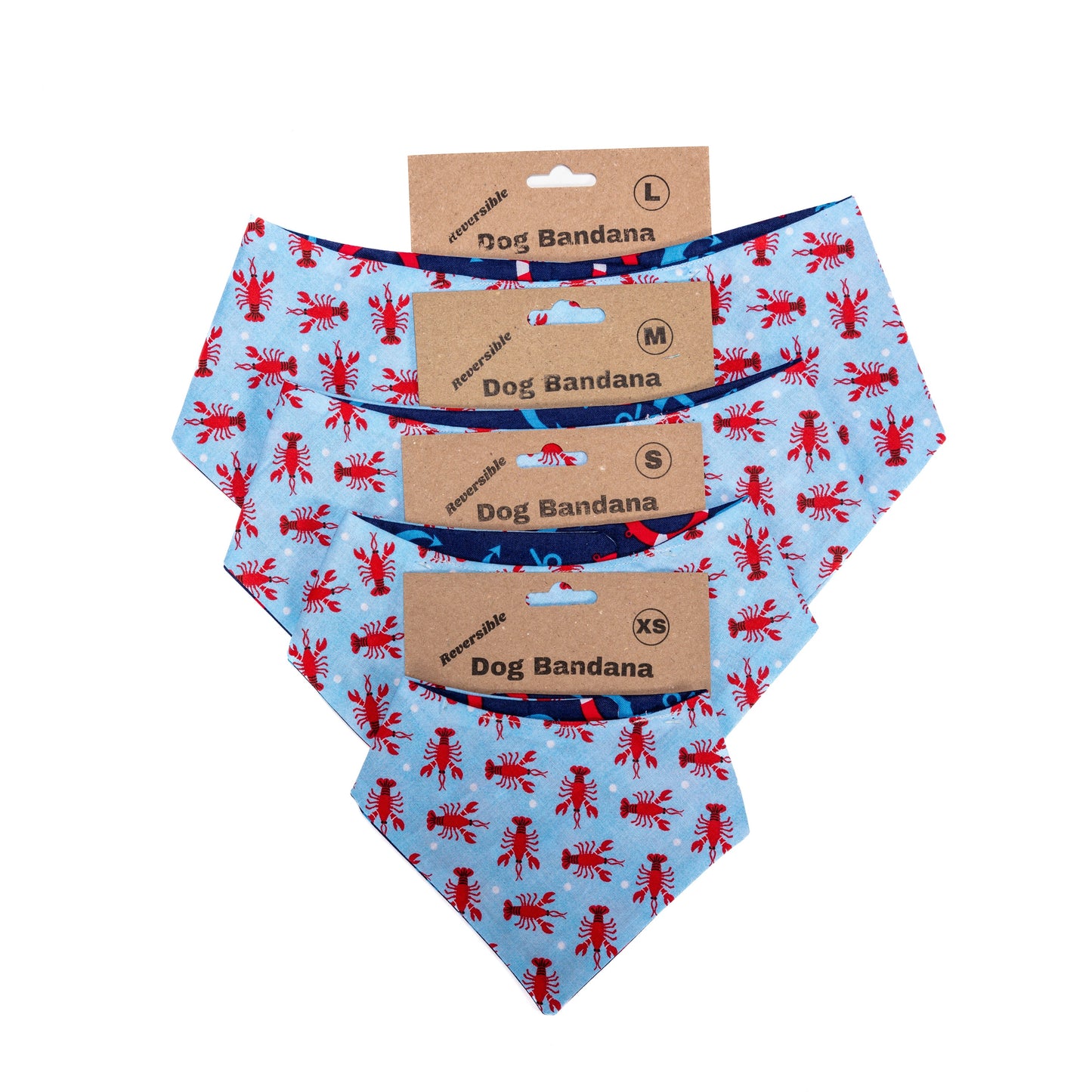 Larry Lobster Reversible Bandana