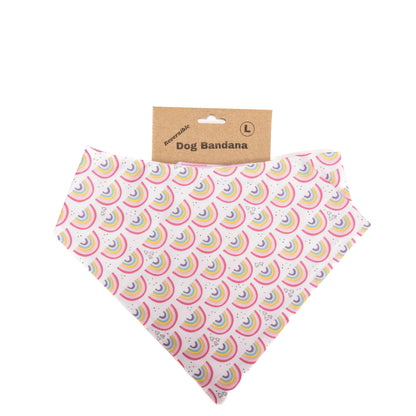 Pastel Rainbow Reversible Bandana