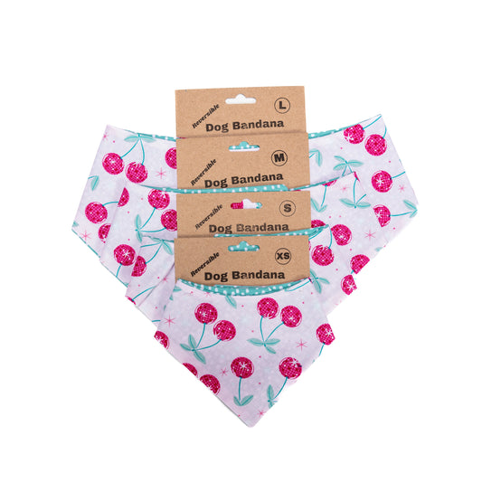 Cherries Julbiflea Reversible Bandana