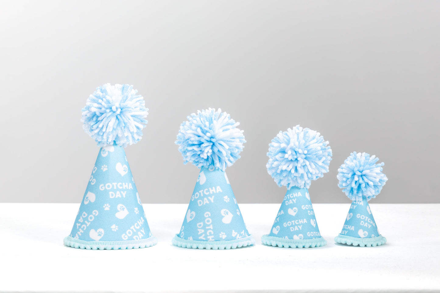 Gotcha Day Blue Ink Party Hat