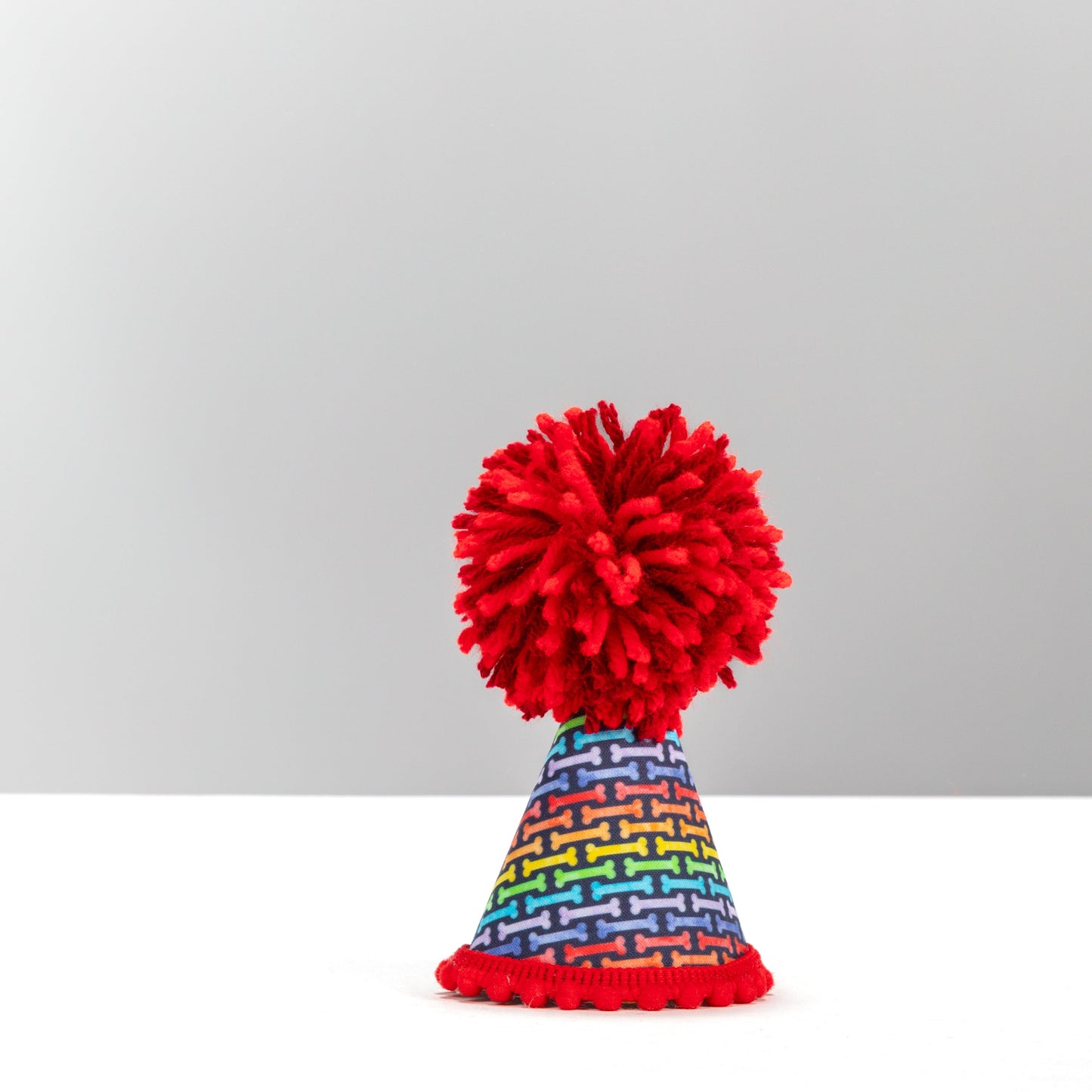 Rainbow Bones Party Hat