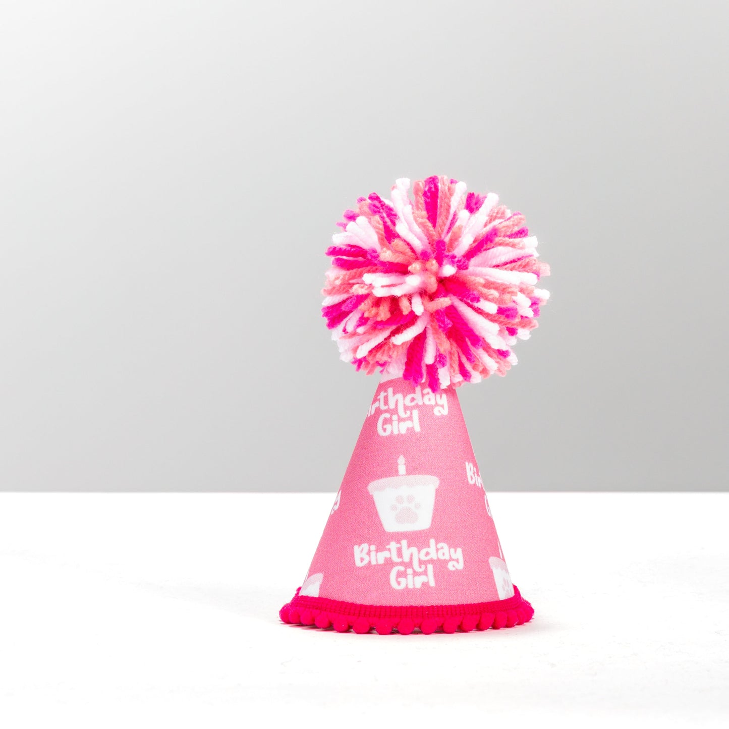 Birthday Girl Pink Ink Party Hat