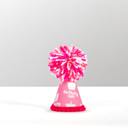 Birthday Girl Pink Ink Party Hat