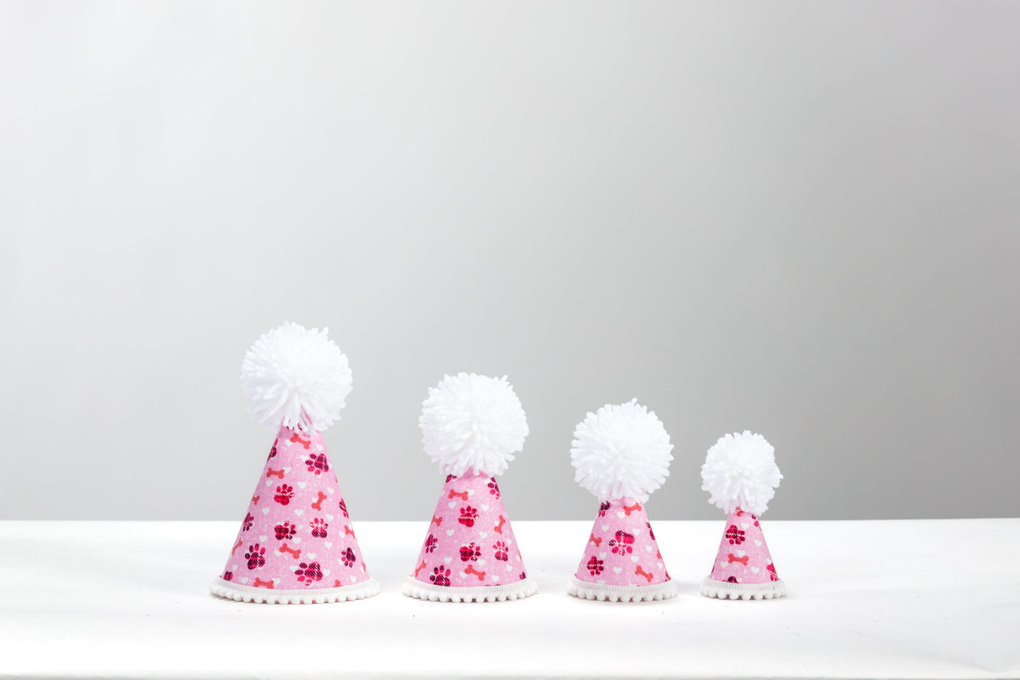 Pink Paws Party Hat