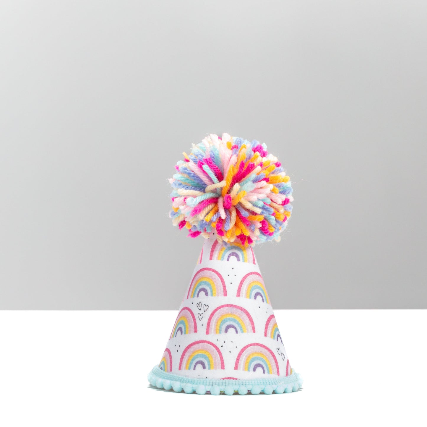 Pastel Rainbow Party Hats