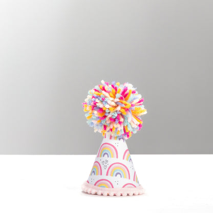 Pastel Rainbow Party Hats