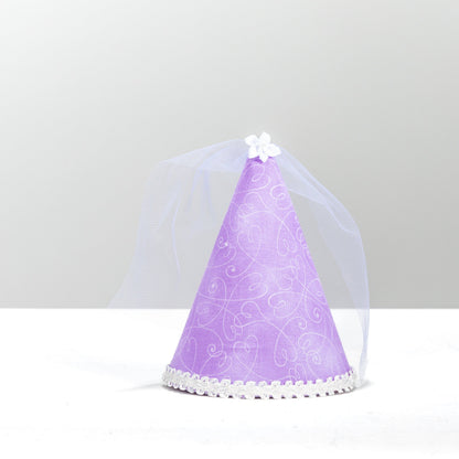 Princess Purple Party Hat