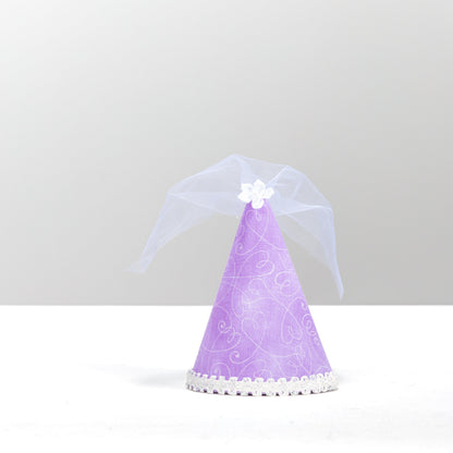 Princess Purple Party Hat
