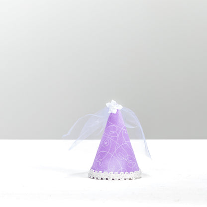 Princess Purple Party Hat