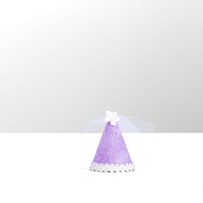 Princess Purple Party Hat