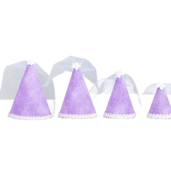 Princess Purple Party Hat