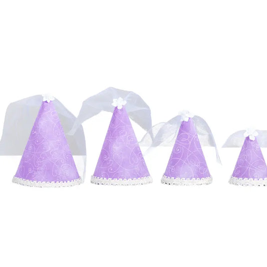 Princess Purple Party Hat