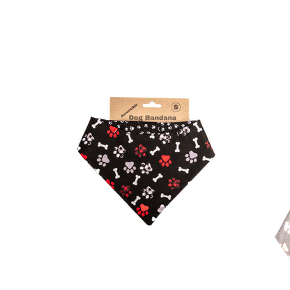 Red Paw Reversible Bandana