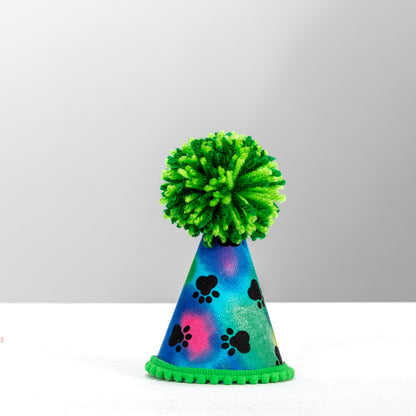 Watercolor Paws Party Hat