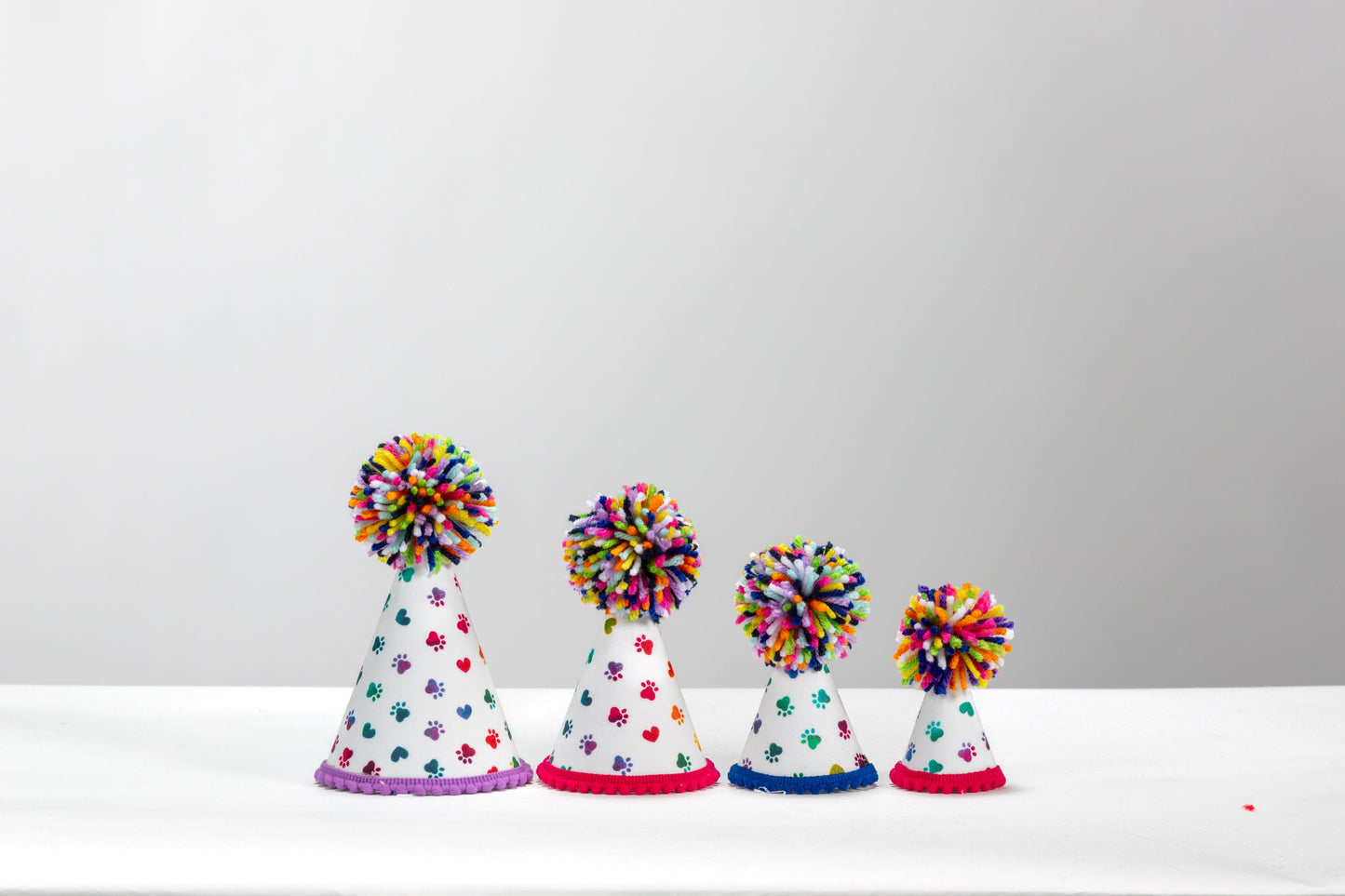 Rainbow Paws Party Hat