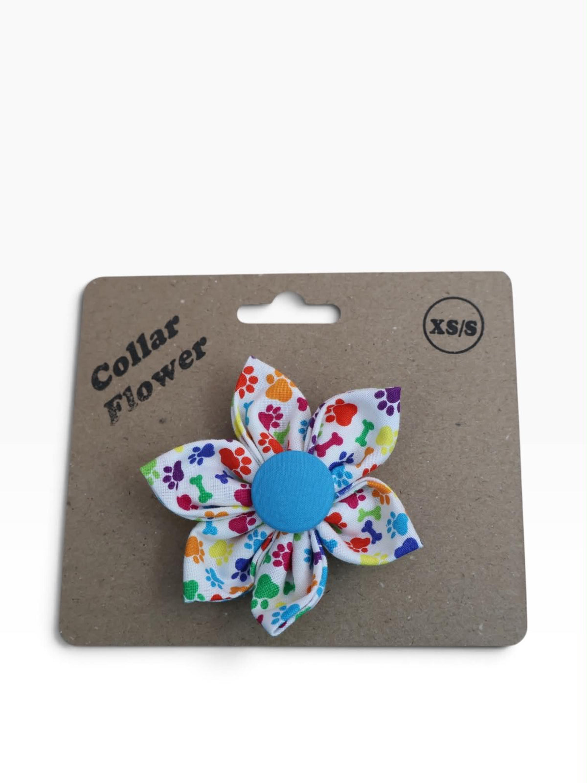Rainbow Paws Collar Flower