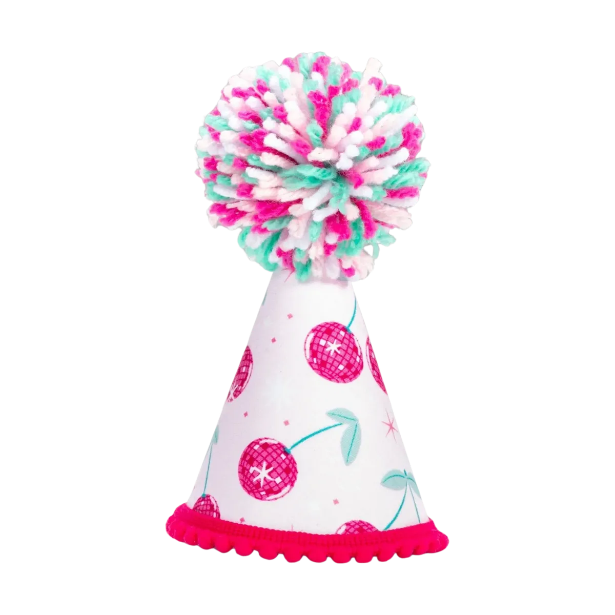 Cherries Julbiflea Party Hat