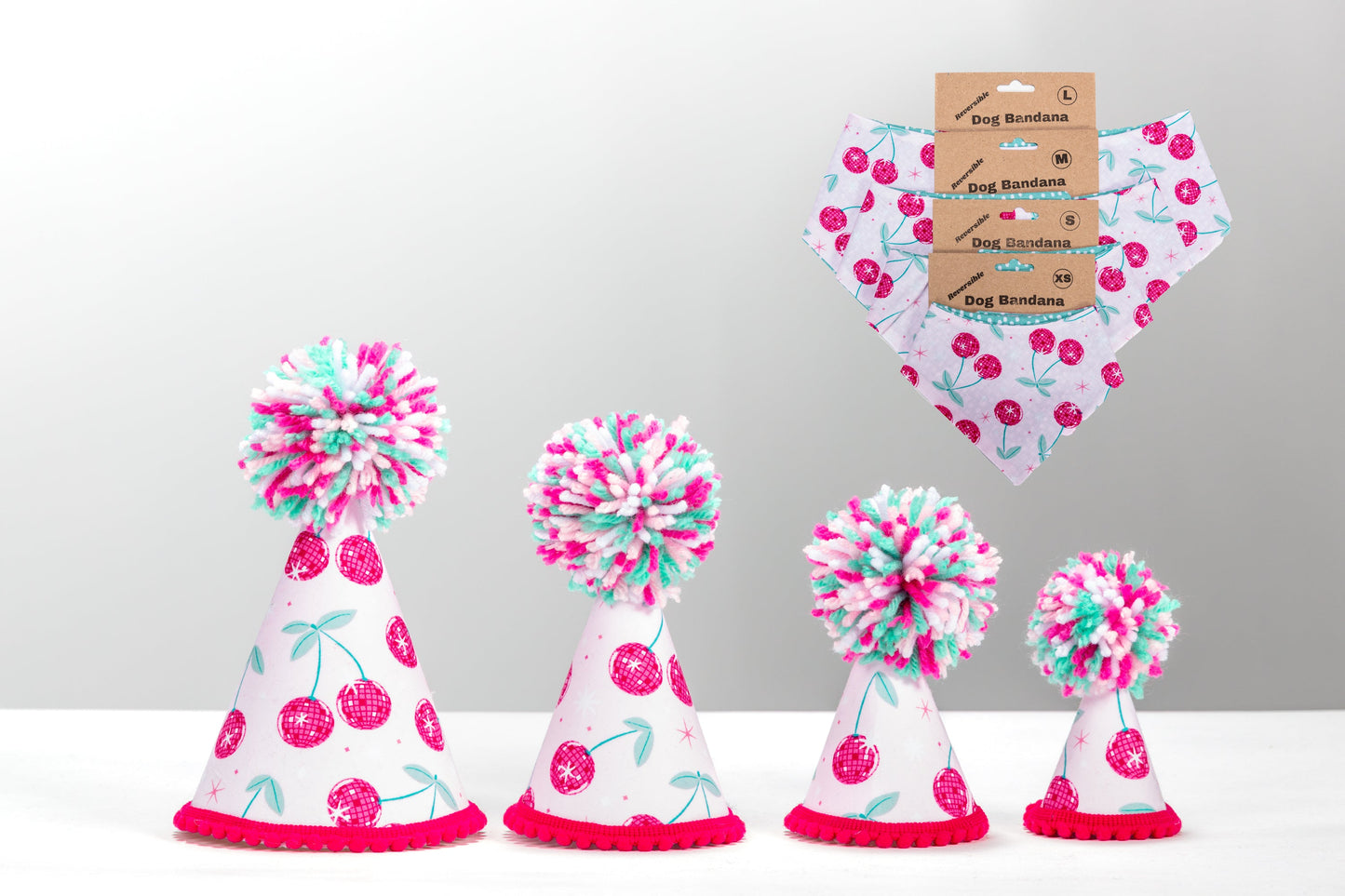 Cherries Julbiflea Reversible Bandana