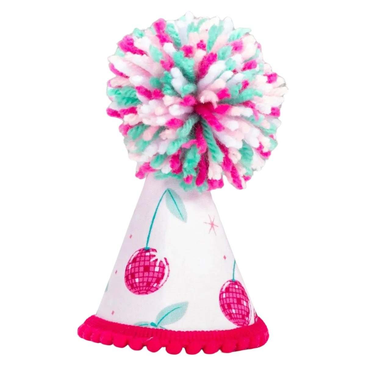 Cherries Julbiflea Party Hat