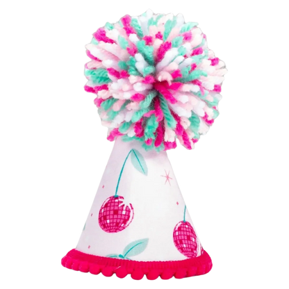 Cherries Julbiflea Party Hat